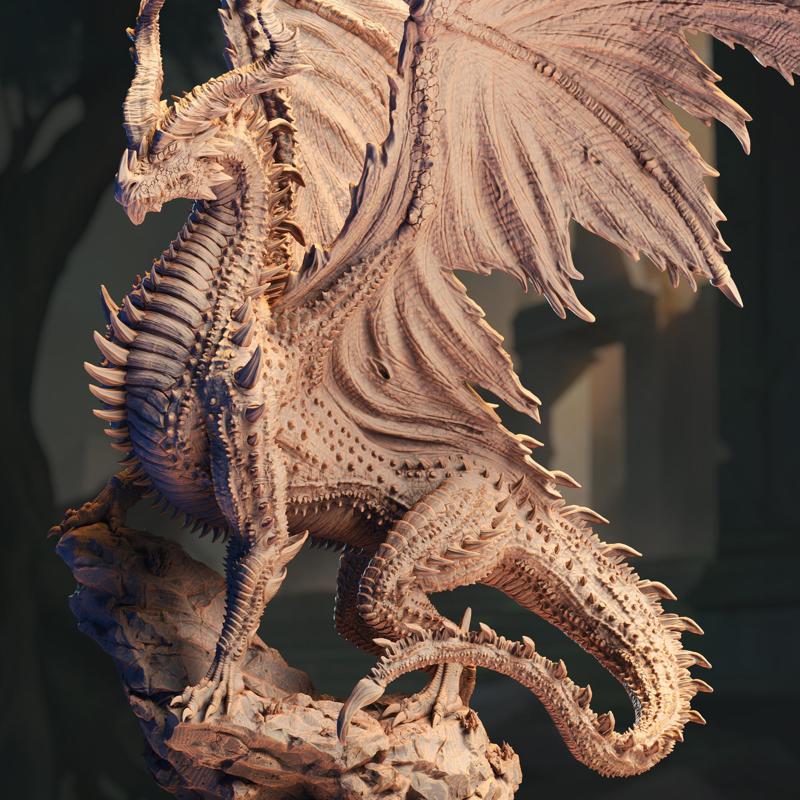 Ancient Black Dragon - Sovram the Betrayed