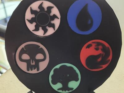 Magic The Gathering Mana Coin Holder