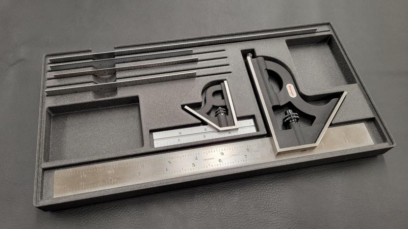 Starrett Combination Squares 4in and 12in Gridfinity