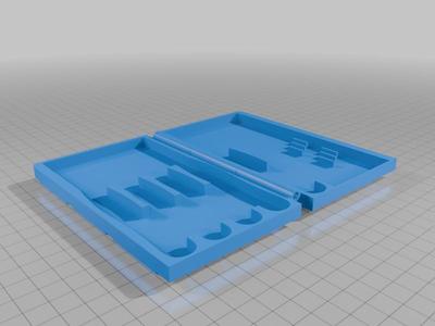 Mini Toolbox (Harbor Freight) Gridfinity Lock Picking Organization (Updated)