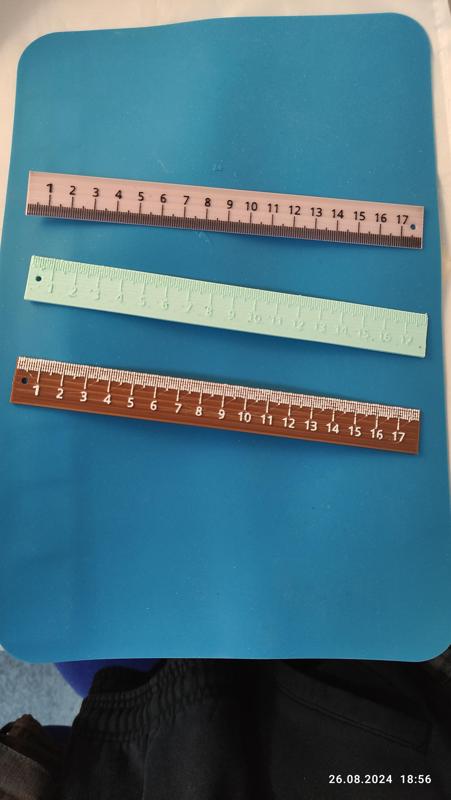 18cm ruler (metric)