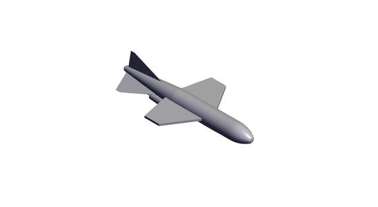 1/100 Scale Chinese Anti-Ship Missile HY-1.stl