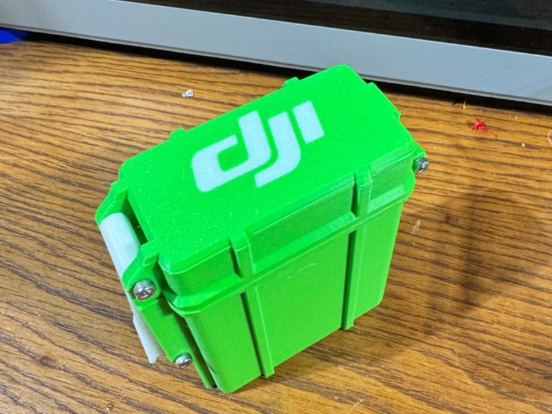 small rugged box drone pilot blade carrier case