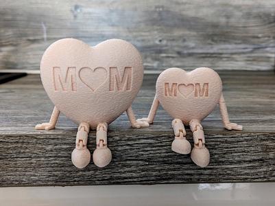 Heart articulated leg - MOM