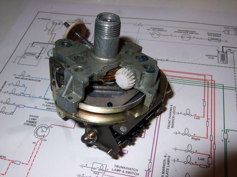 MGB - Pignon d'entrainement compteur de vitesse Smiths