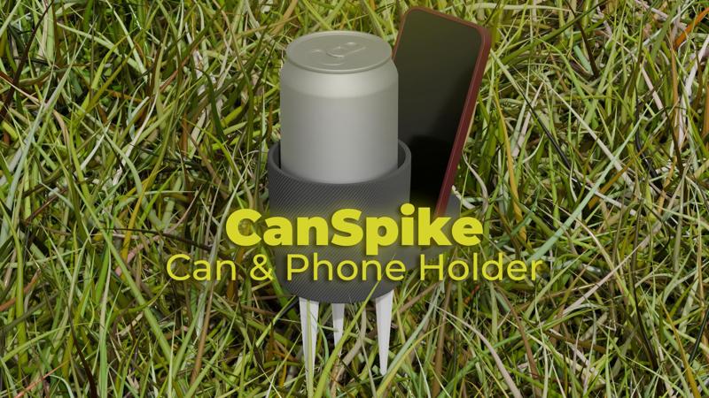 CanSpike - CAN & PHONE HOLDER