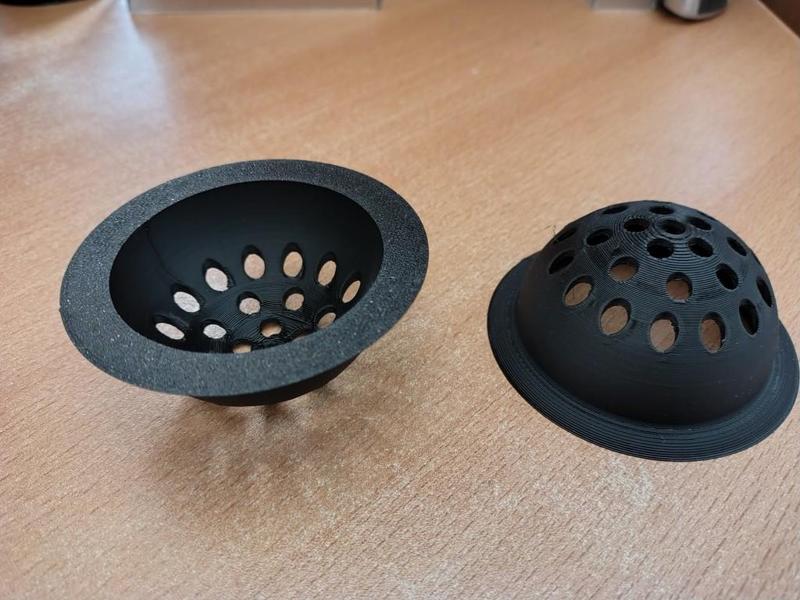 Drainage siever for 60 mm pipe opening