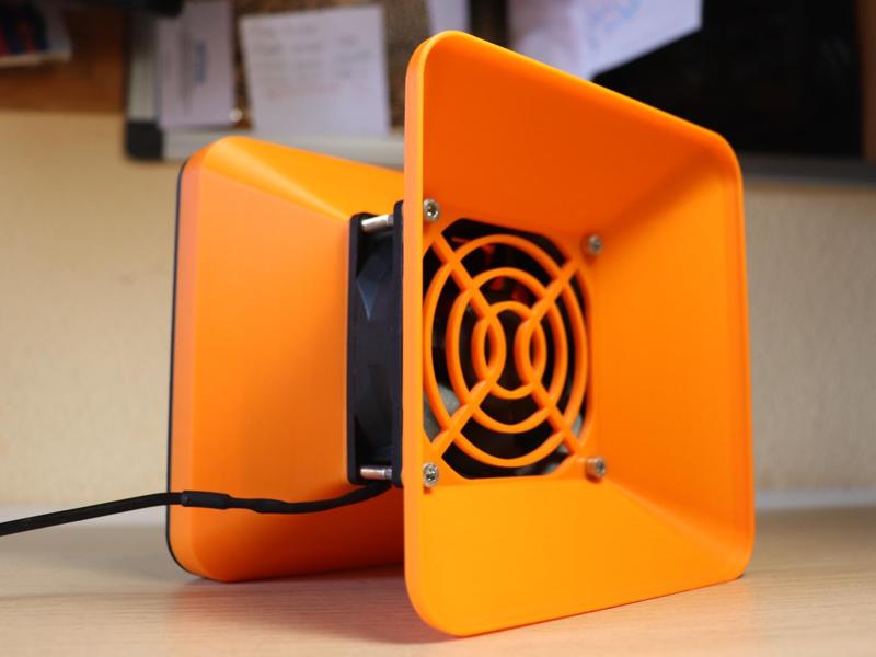 Fume extractor (Active carbon filter) 80/92mm fan