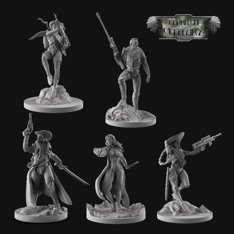 Eldritch Century - ORIGINS - Atlantean Alliance Alpha Versions