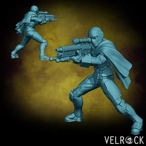 Tempest Guardsmen Veteran Sharpshooter 2 (PRESUPPORTED)