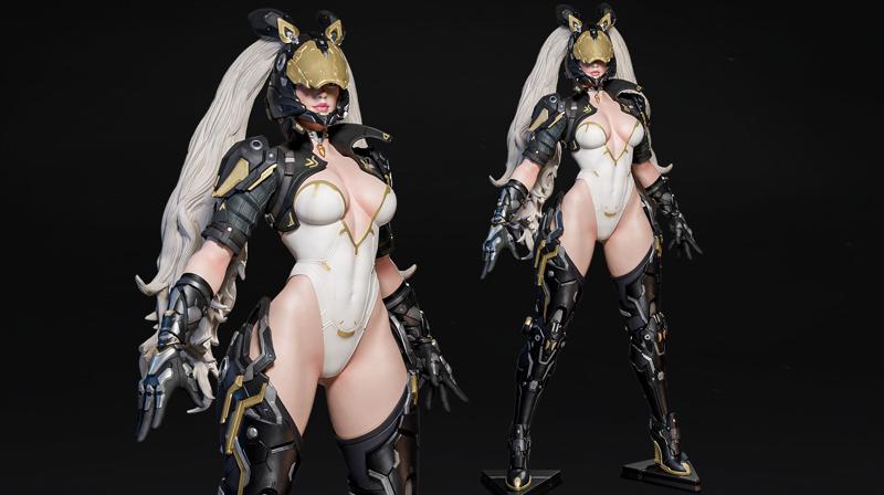 The First Descendant - Bunny - Fan Art -