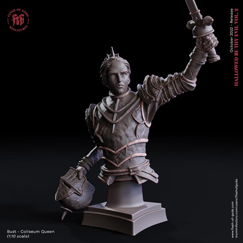 Coliseum Queen - Bust