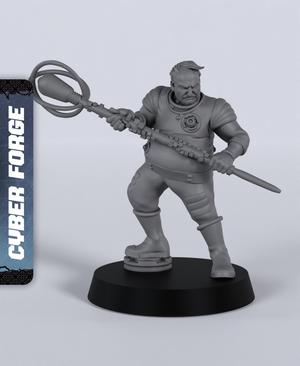 Doctor Alva Light - With Free Cyberpunk - Sci-Fi Gift Ideas for RPG and Wargamers