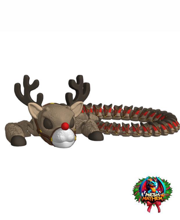 Reindeer Dragon Mesh Mayhem