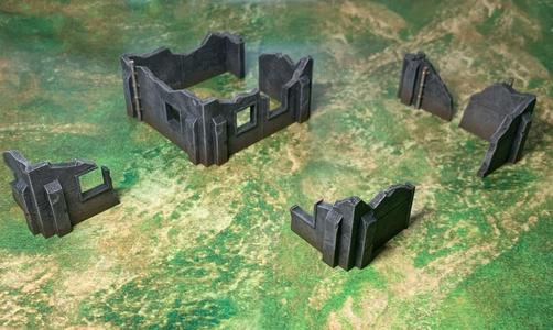 Ruined Houses pack A