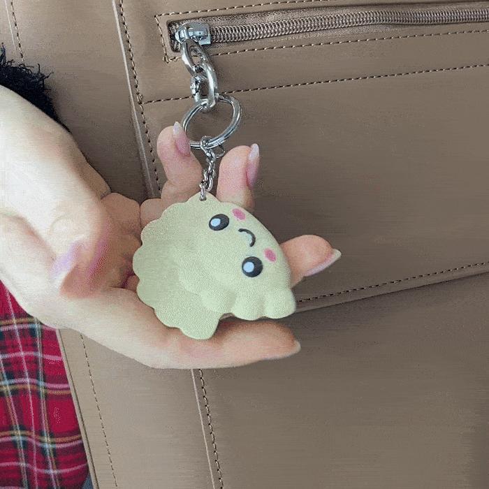 Cute Dumplings Pierogi 🥟✨ Fidget Keychain Magnet, Super Toy!