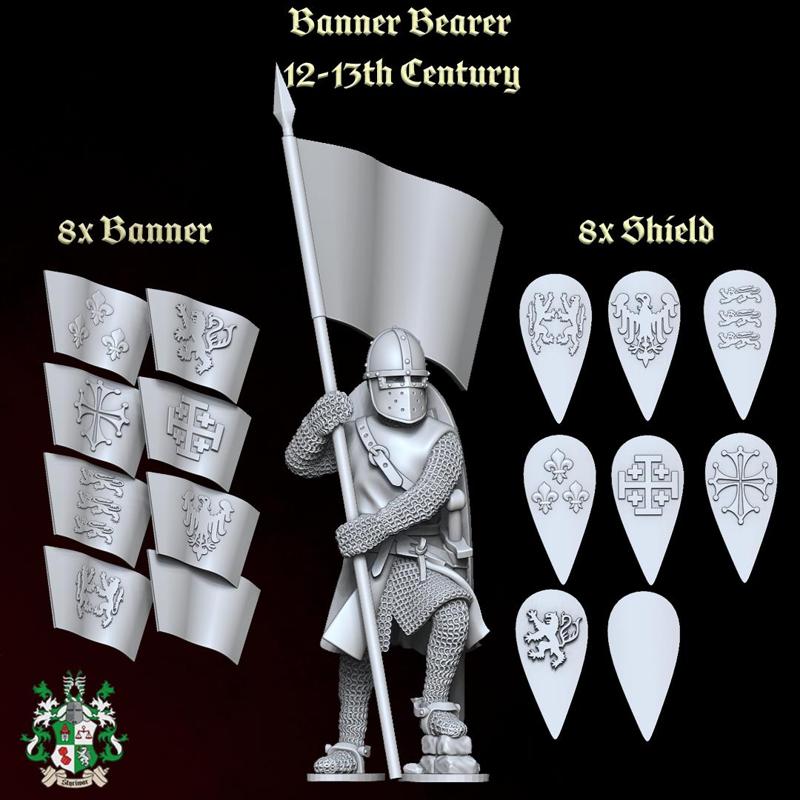 Banner Bearer 12-13th Century