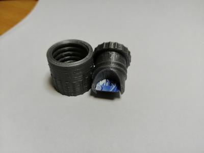 Micro SD card container or keyring.