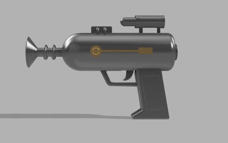 Rick and Morty: Morty's laser gun - shoots NERF darts