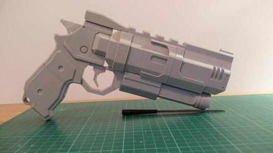 The B3 - Wrongman v.1.0 (Titanfall Inspired Handgun Prop)