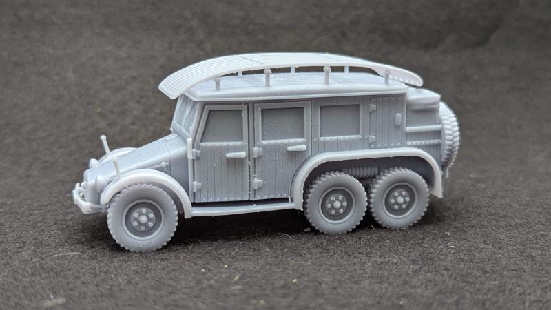 Krupp Protze L2 H-143 Funkkraftwagen Kfz.19 (Germany, WW2)