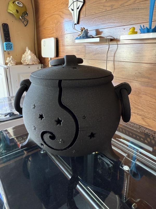 Witch Cauldron Yarn Bowl