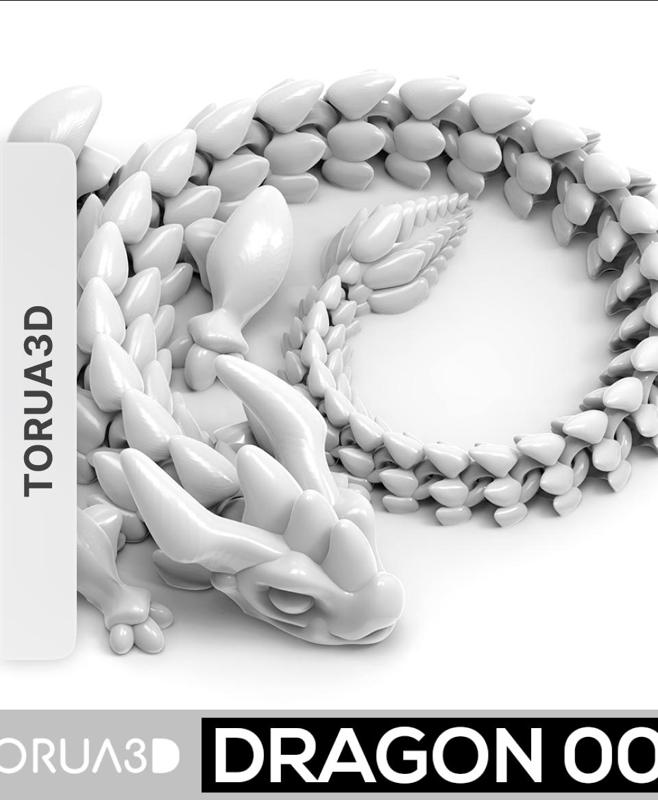 Articulated Dragon 005 by TORUA3D