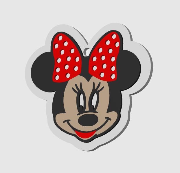 Minnie Mouse Keychain