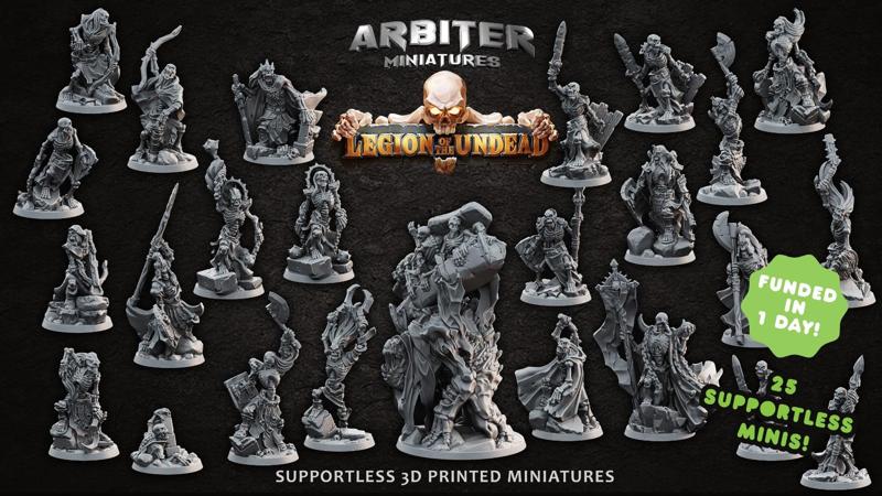 Arbiter Miniatures Kickstarter 4: Legion of the Dead