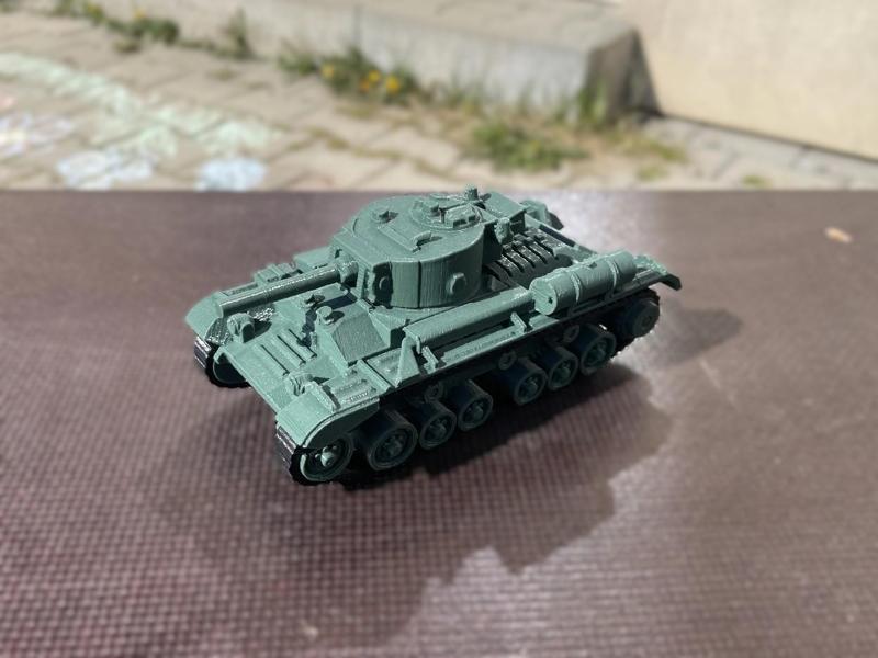 Valentine Mk III British WW2 tank 1/72