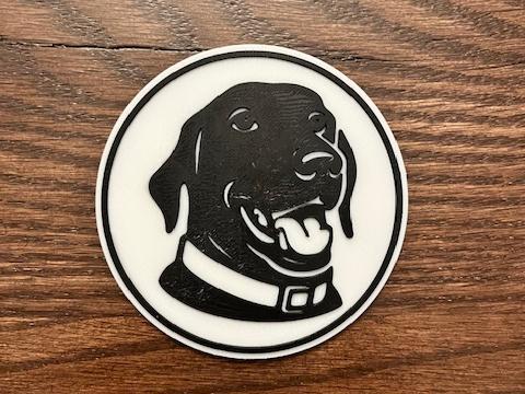 Black Lab Dog Coasters