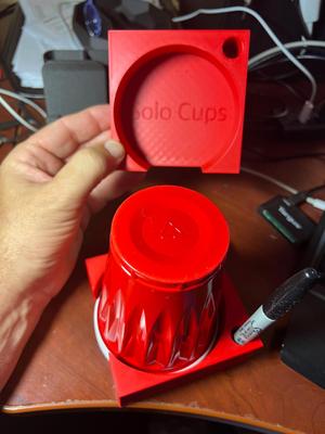 Solo Cup and Pen Holder