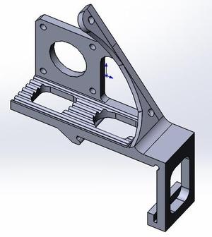 Anycubic i3 mega Top Mottor Mount