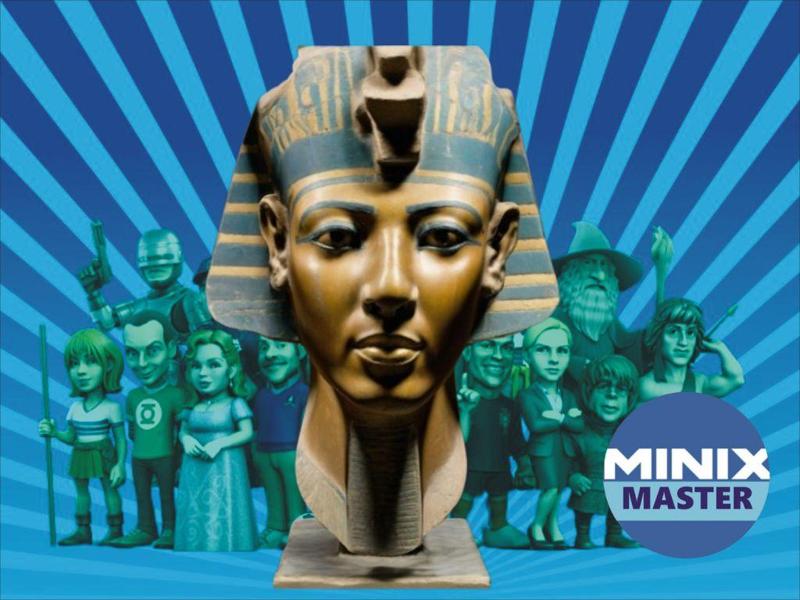 bust of egyptian pharaoh