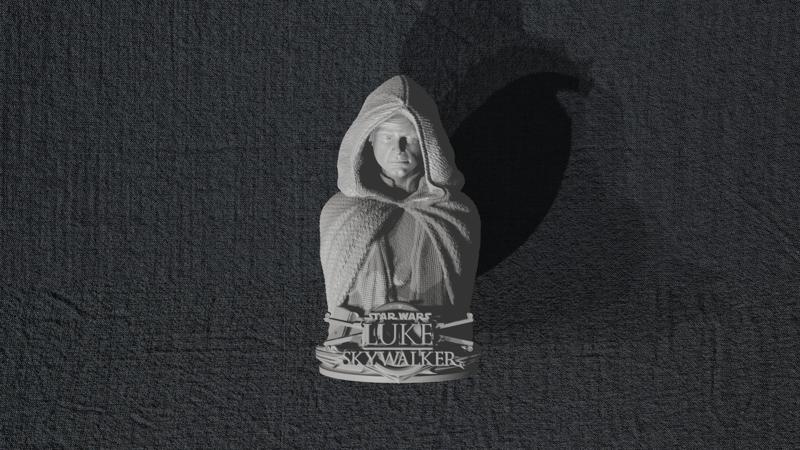 Luke Skywalker Bust Star Wars #15