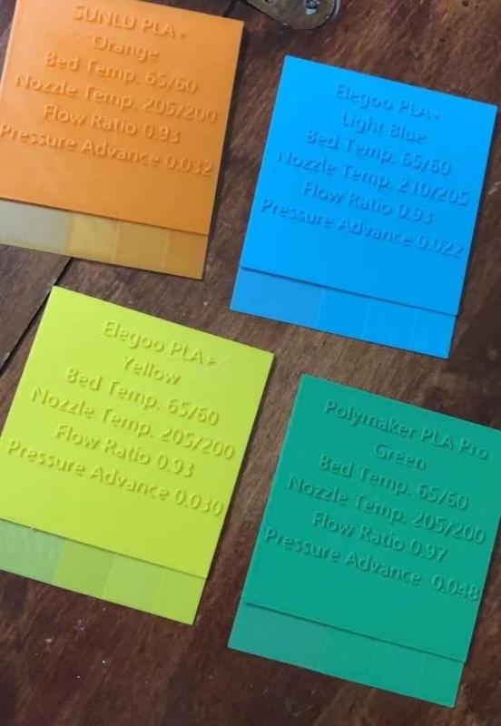 Filament Profile Card