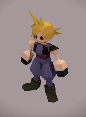 Cloud from PlayStation 1