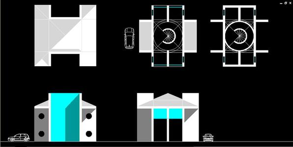R0A2 #4 Classic House Prototype by Paul Marks
