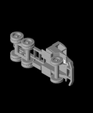 1/110 Scale M45 Chassis.stl