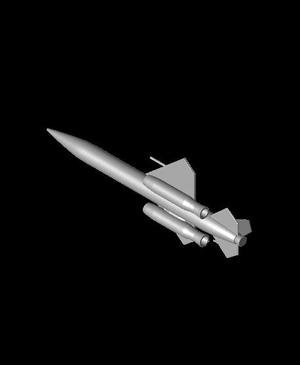 1/110 Scale IM-99 Bomarc Missile.stl