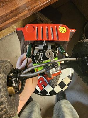 Redcat axle servo mount