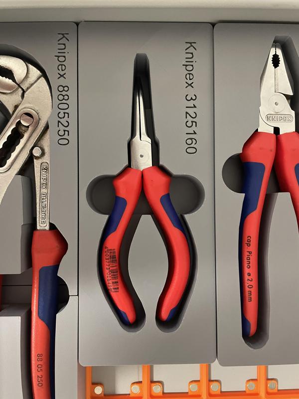 Gridfinity Knipex 3125160 needle nose pliers needle nose pliers Greifzange
