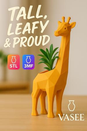 Giraffe Planter – Tall & Cute Animal Pot