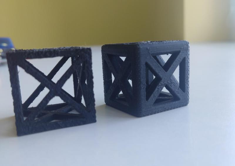 Metal Frame Cubes