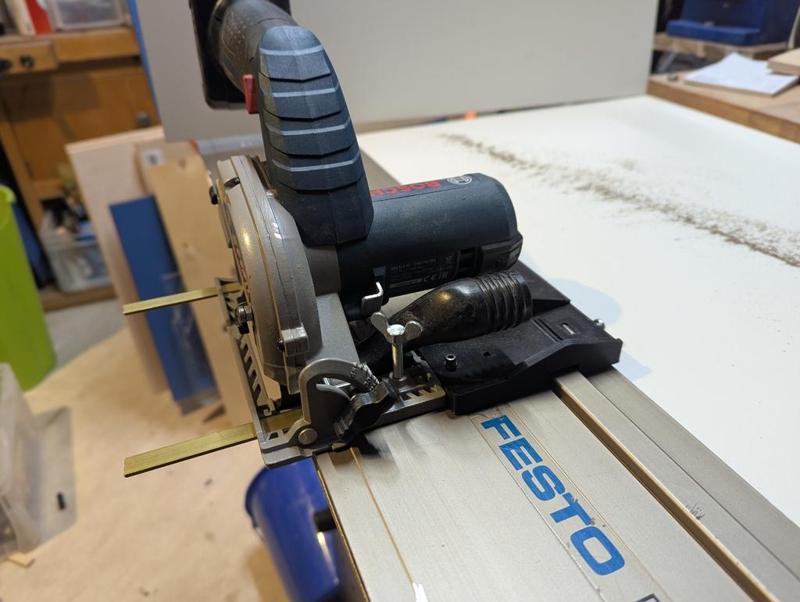 Bosch GKS 12V Adapter Festo Führungsschiene