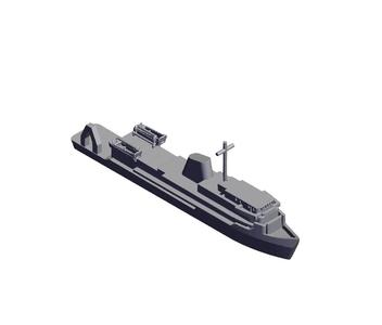 1/700 Scale USNS Silas Bent T-AGS-26.stl