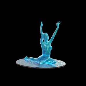 Water Sprite Book Shelf Decor