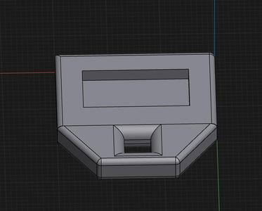 key ring with magnet hole