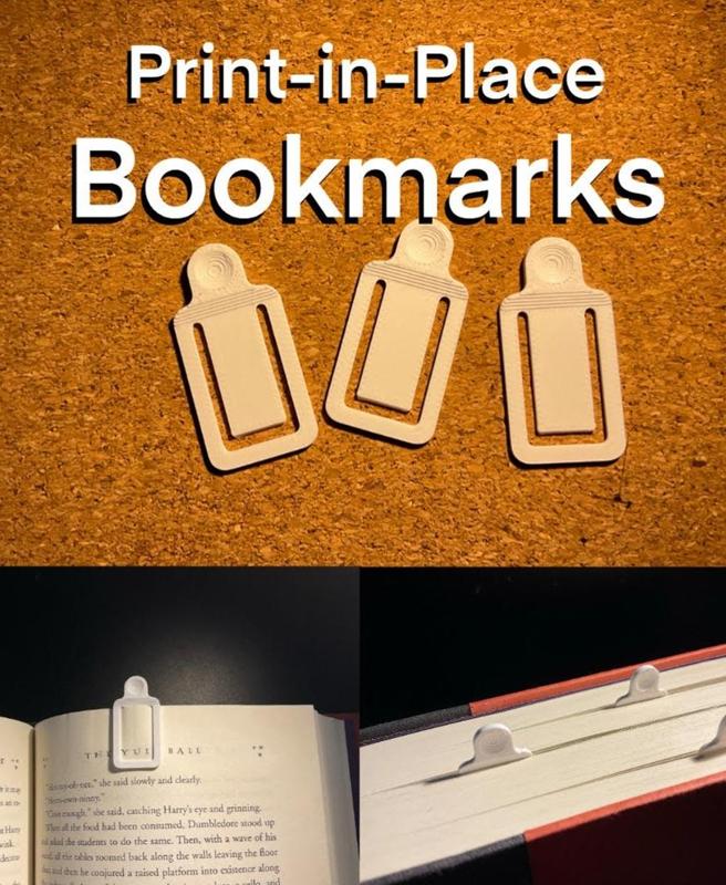 Bookmark Clips | Print-in-Place