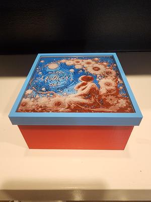 Box with HueForge Lid - 100x100